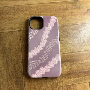 Purple Crown Flower iPhone 13 case